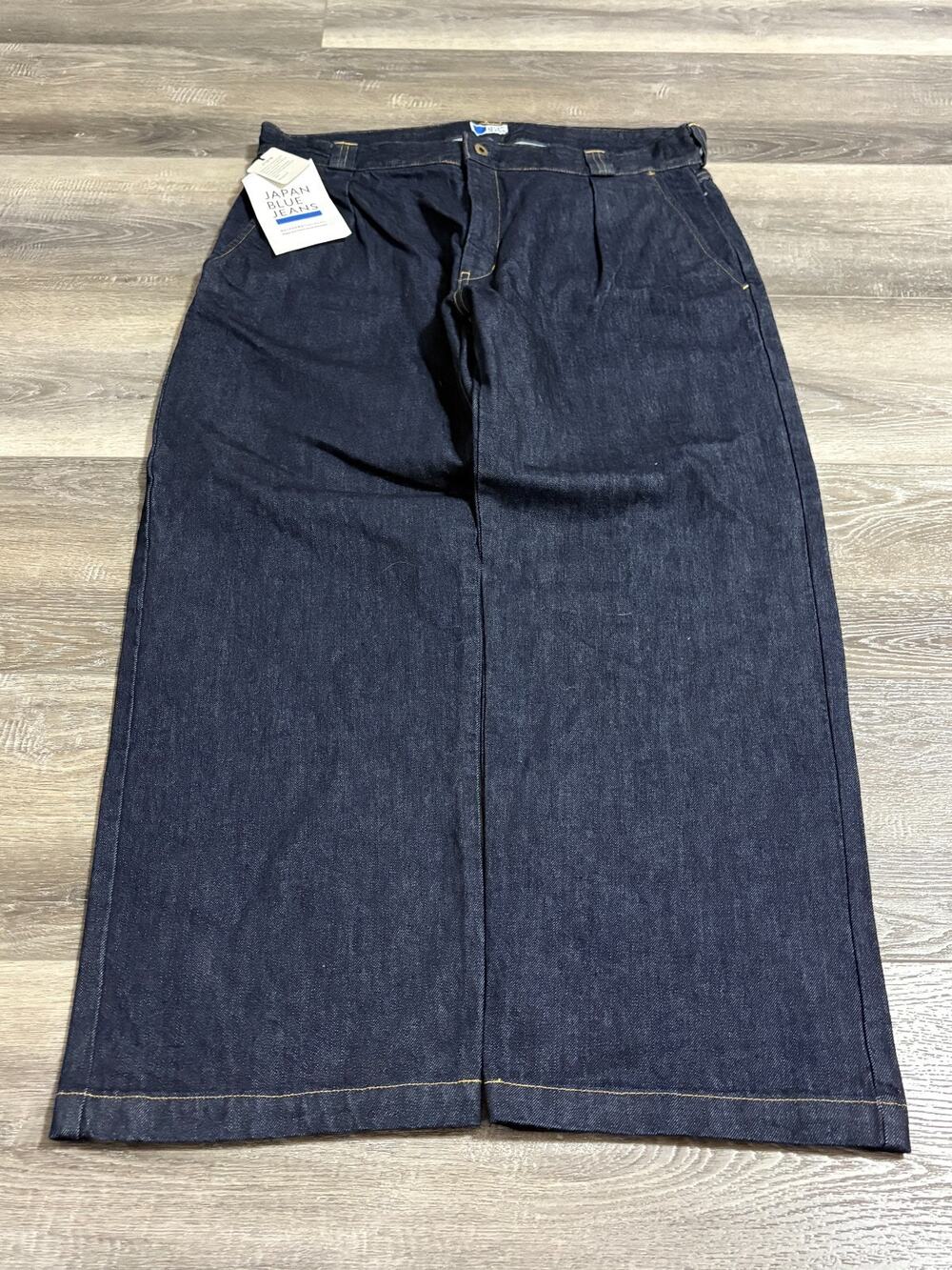 Japan Blue Jeans 14.8oz Selvedge Denim Baggy Wide Leg Jeans Y2K BNWT - 38x30 XXL